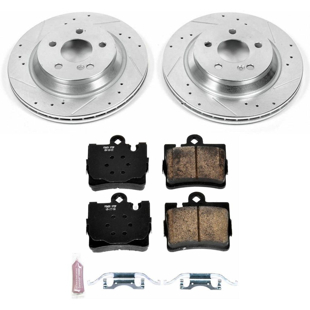 Z23 Drilled and Slotted Brake Rotors and Pads Kit