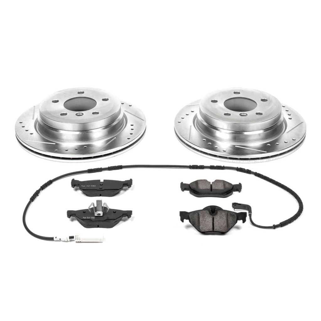 Z23 Drilled and Slotted Brake Rotors and Pads Kit