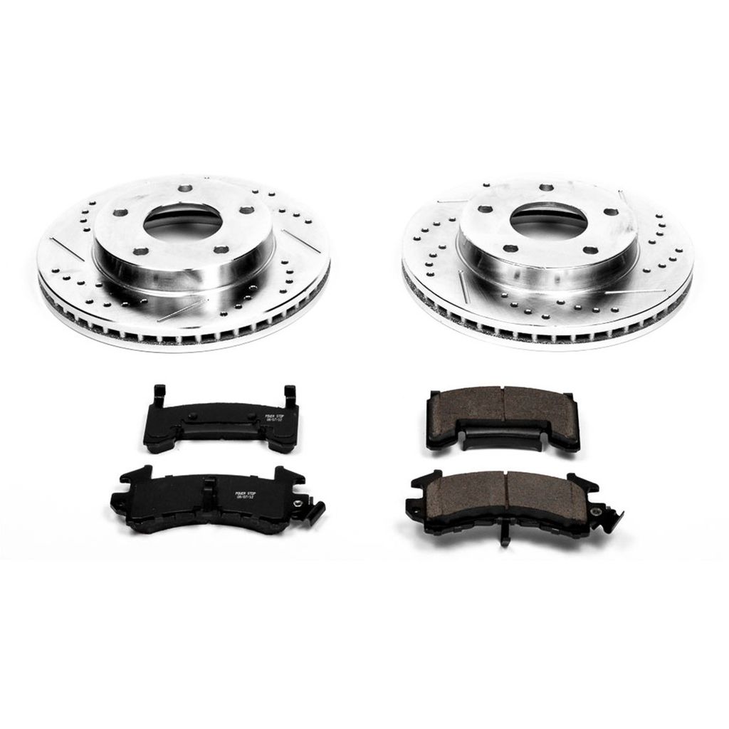 Z23 Drilled and Slotted Brake Rotors and Pads Kit