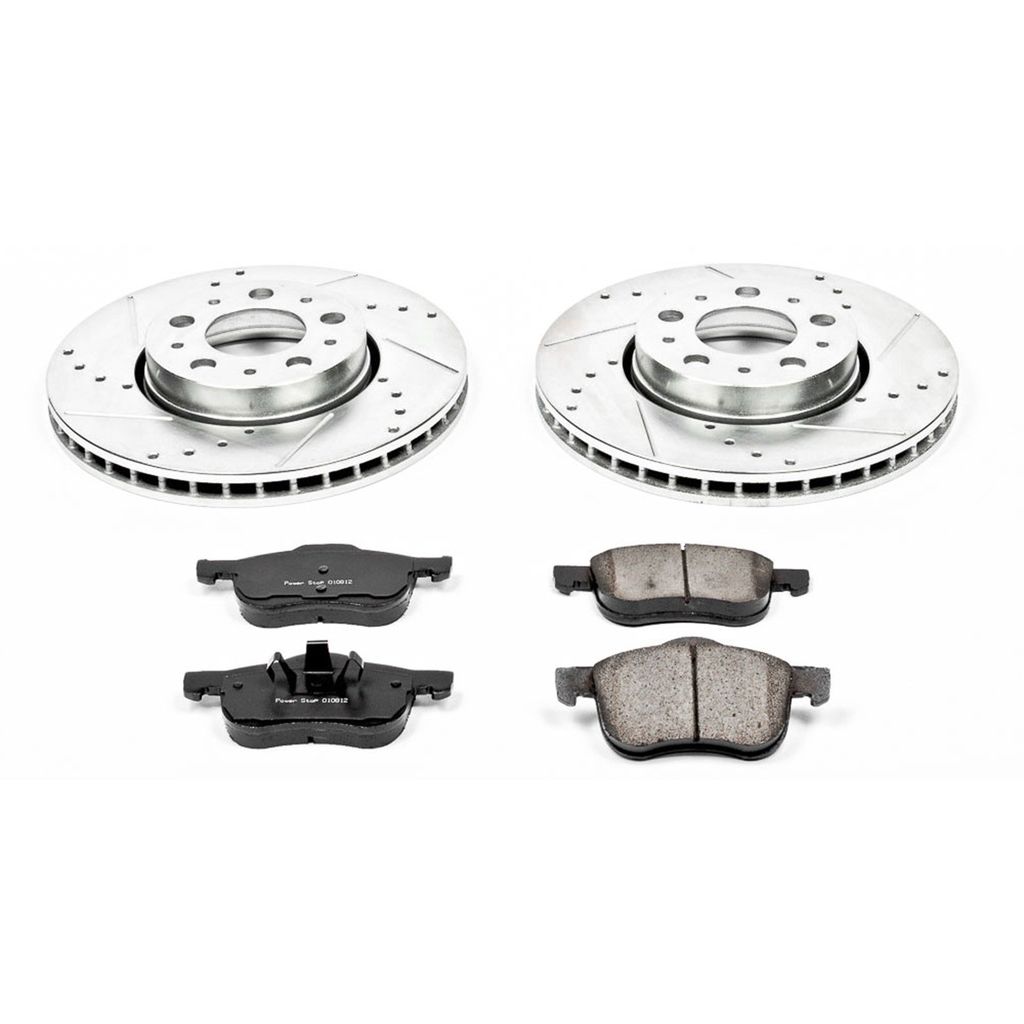 Z23 Drilled and Slotted Brake Rotors and Pads Kit