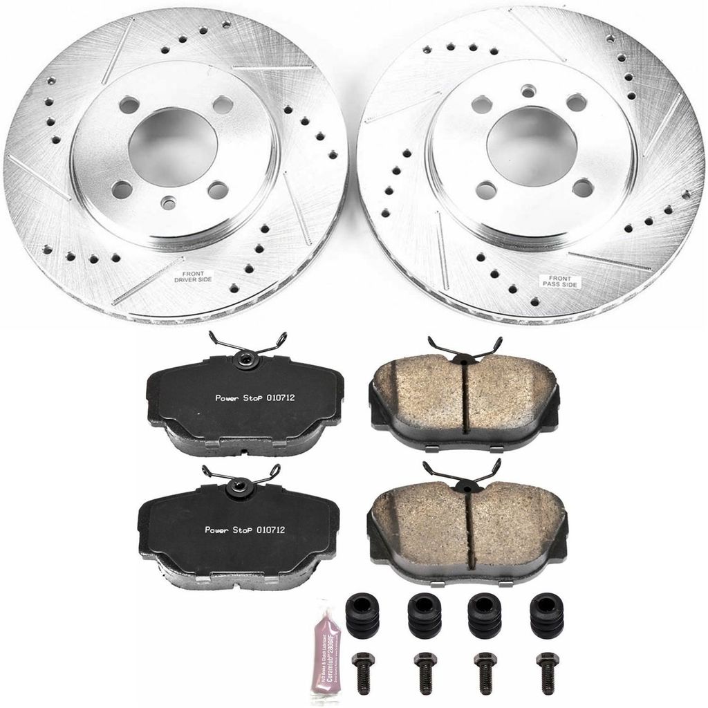 Z23 Drilled and Slotted Brake Rotors and Pads Kit