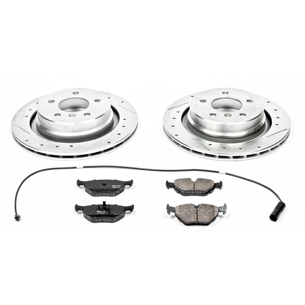 Z23 Drilled and Slotted Brake Rotors and Pads Kit