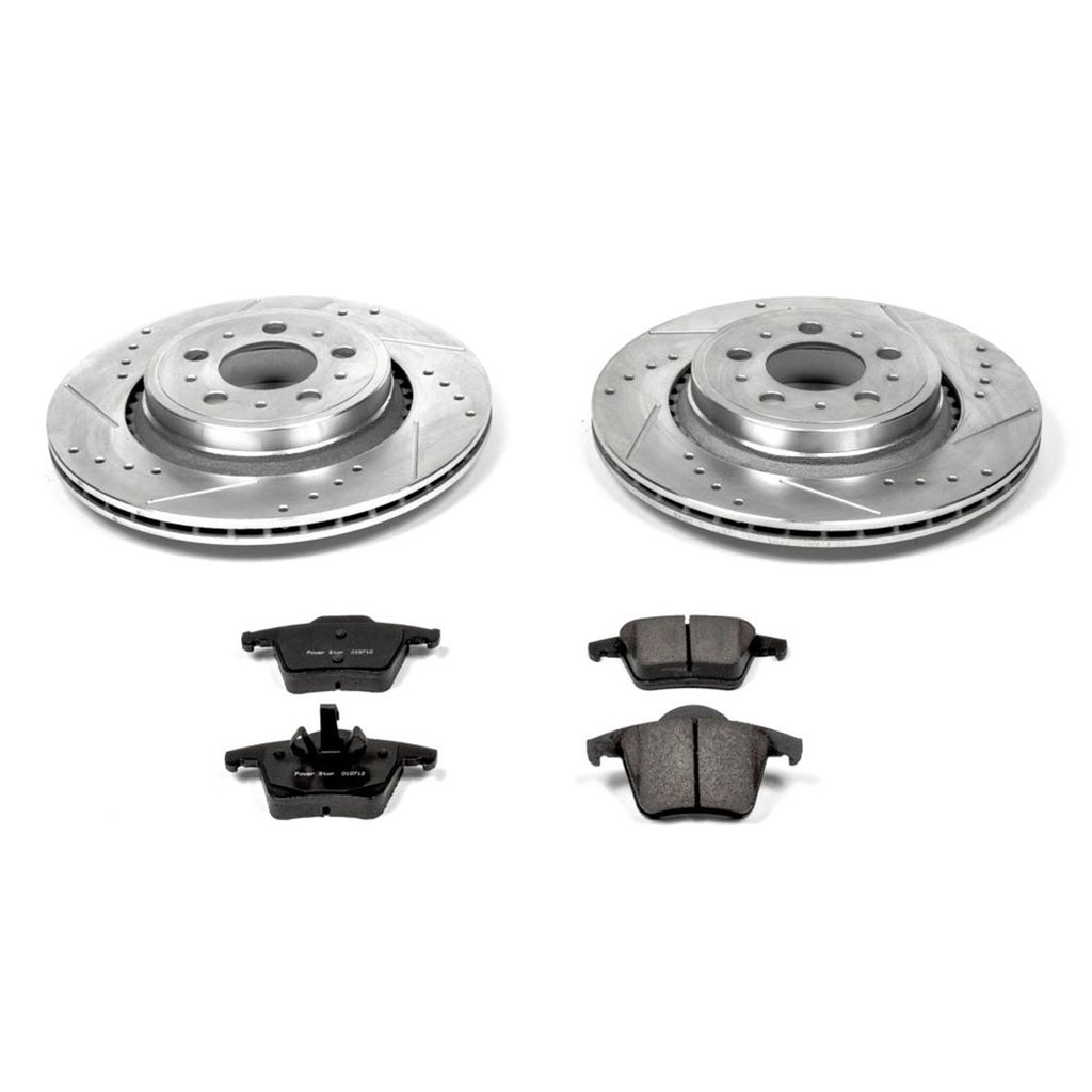 Z23 Drilled and Slotted Brake Rotors and Pads Kit