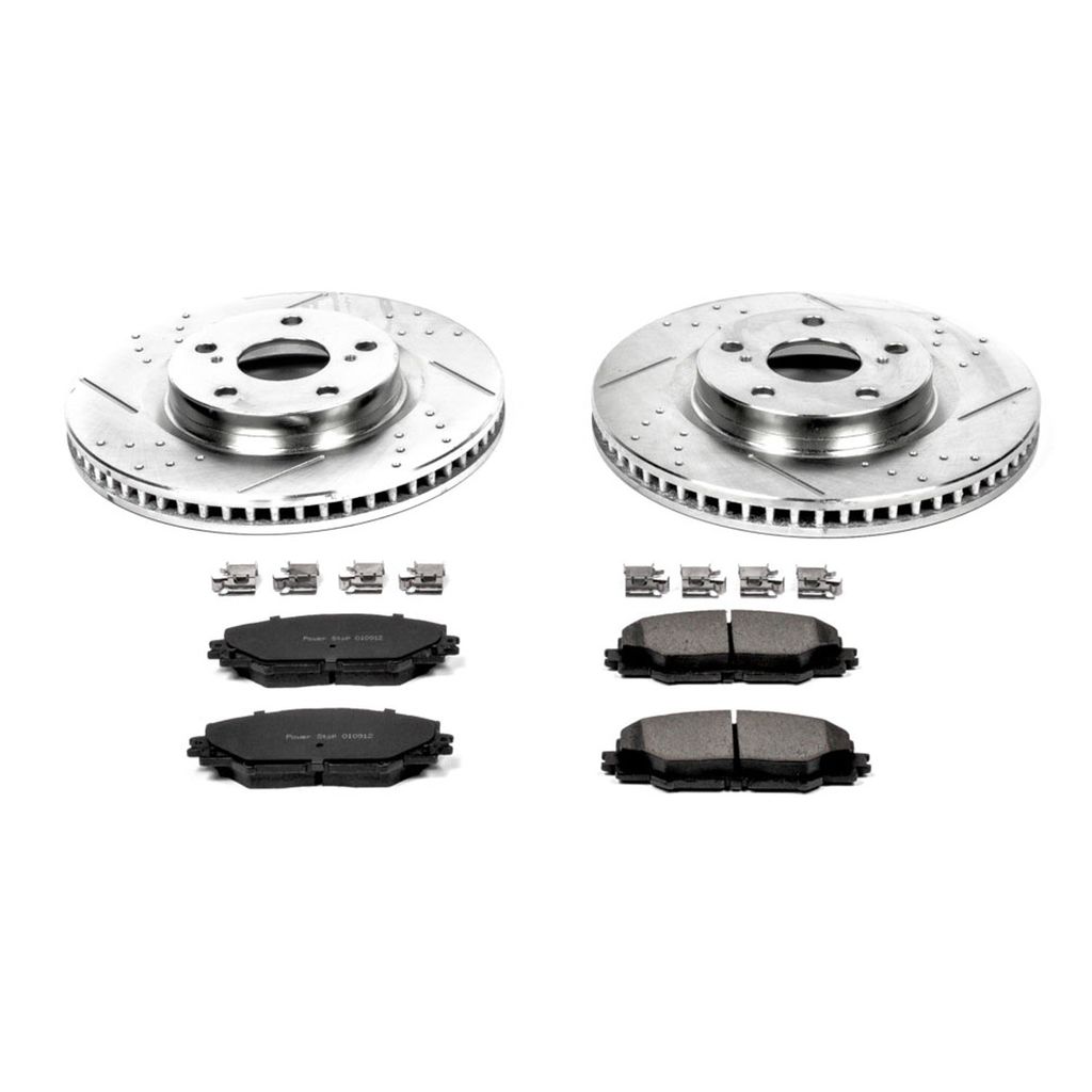 Z23 Drilled and Slotted Brake Rotors and Pads Kit