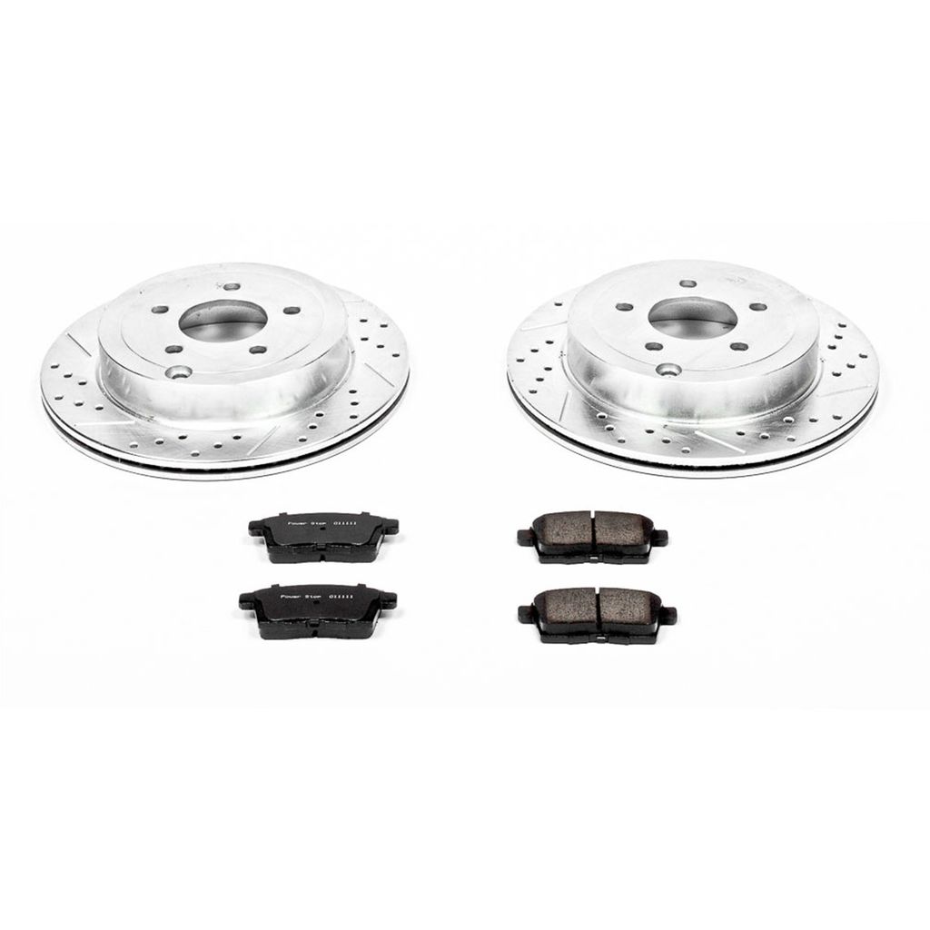 Z23 Drilled and Slotted Brake Rotors and Pads Kit