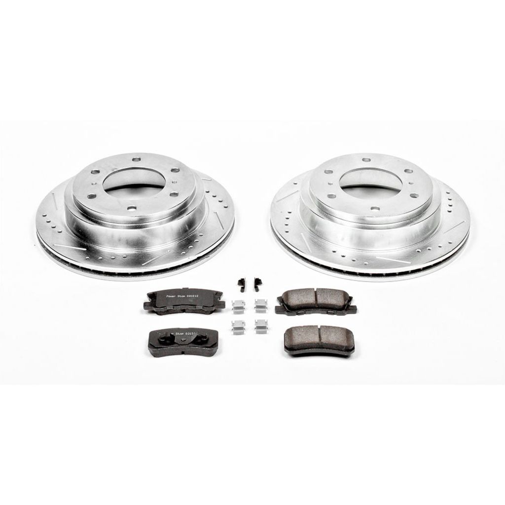 Z23 Drilled and Slotted Brake Rotors and Pads Kit