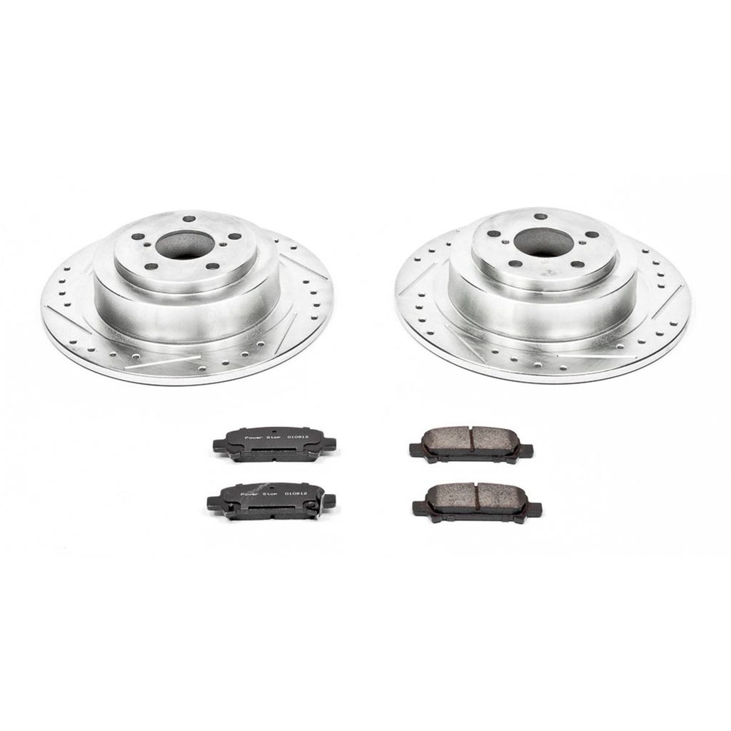 Z23 Drilled and Slotted Brake Rotors and Pads Kit