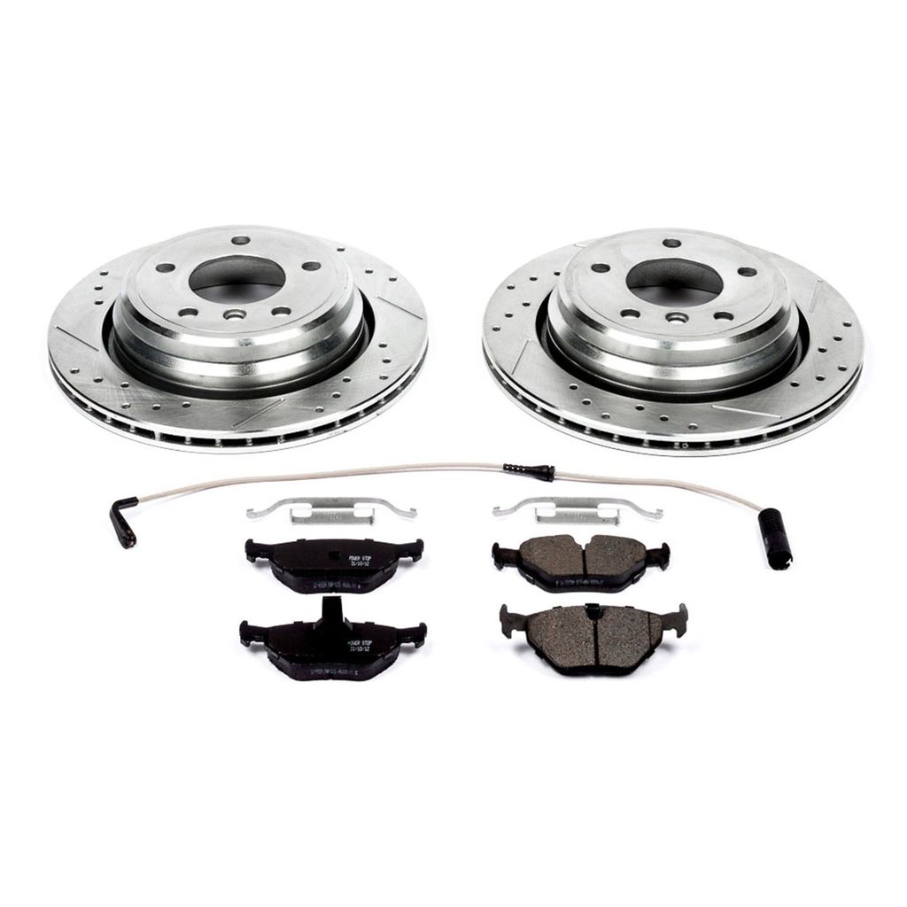 Z23 Drilled and Slotted Brake Rotors and Pads Kit