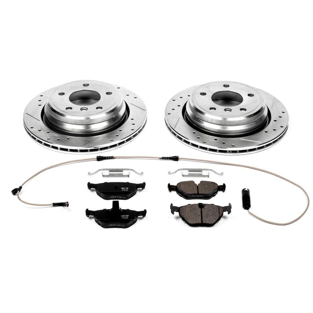 Z23 Drilled and Slotted Brake Rotors and Pads Kit