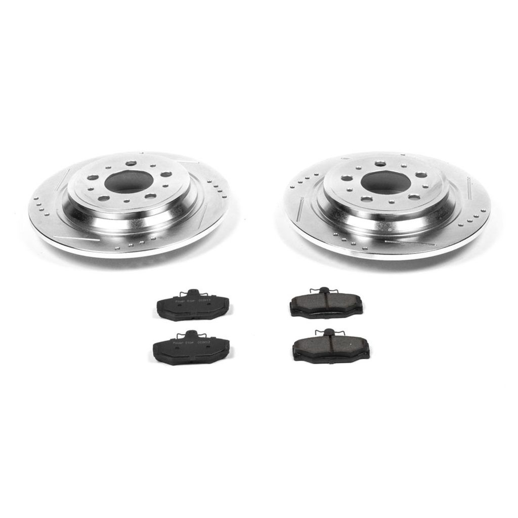 Z23 Drilled and Slotted Brake Rotors and Pads Kit
