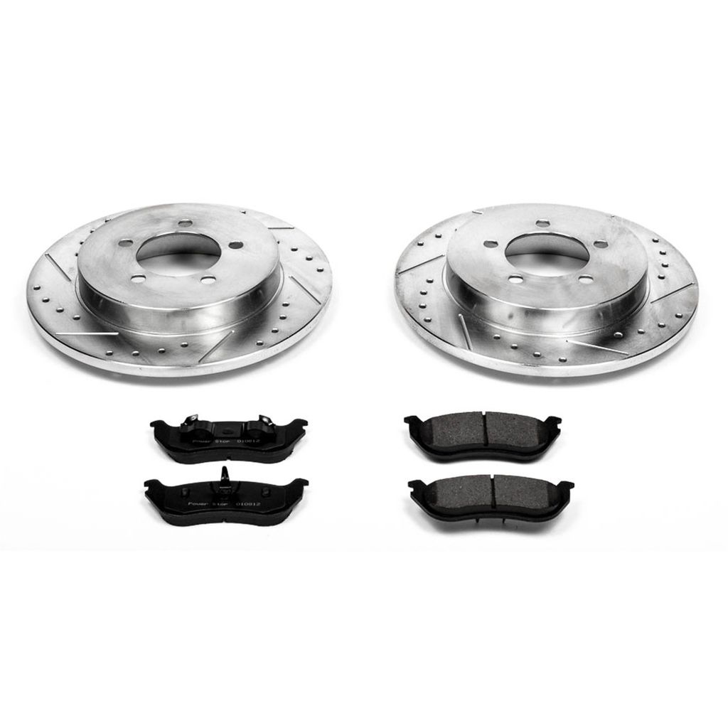 Z23 Drilled and Slotted Brake Rotors and Pads Kit