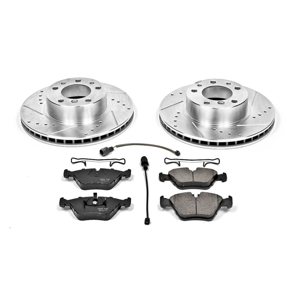 Z23 Drilled and Slotted Brake Rotors and Pads Kit