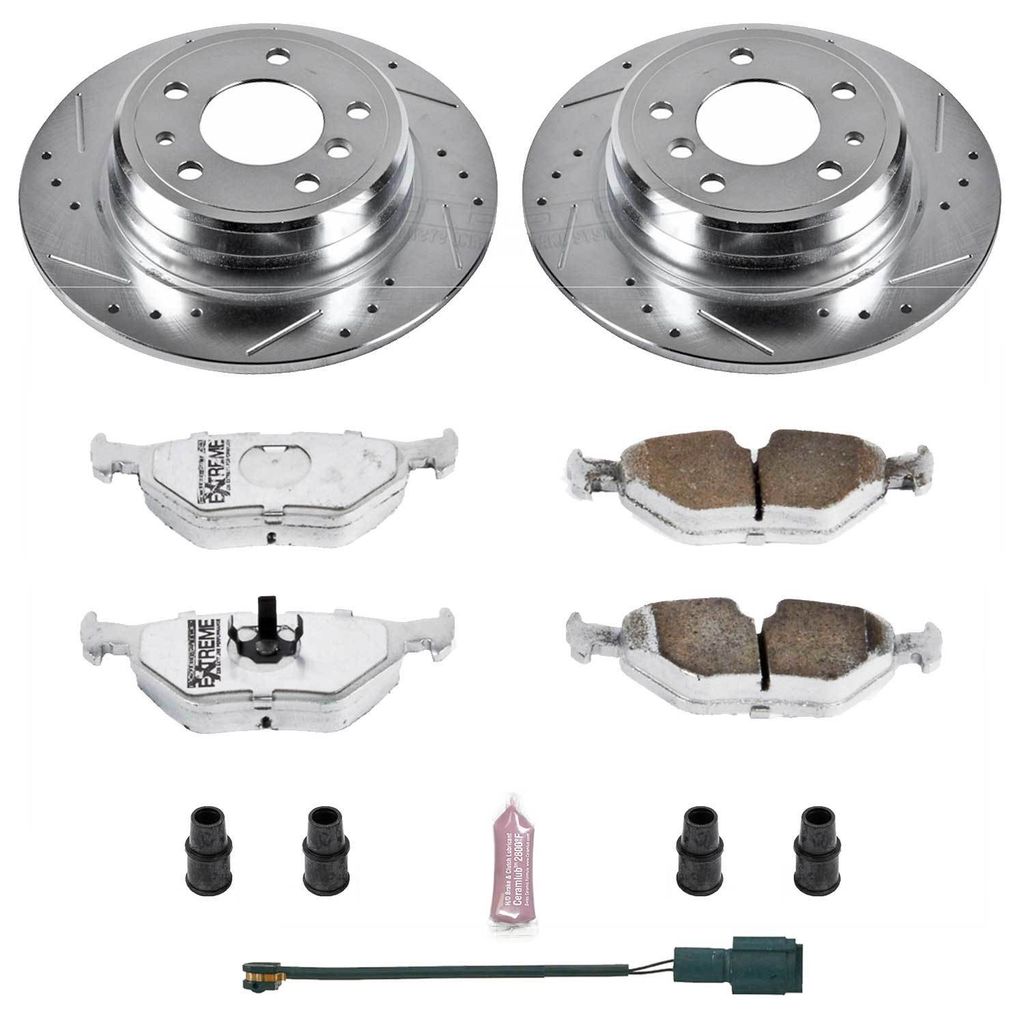 Z26 Drilled and Slotted Brake Rotors and Pads Kit