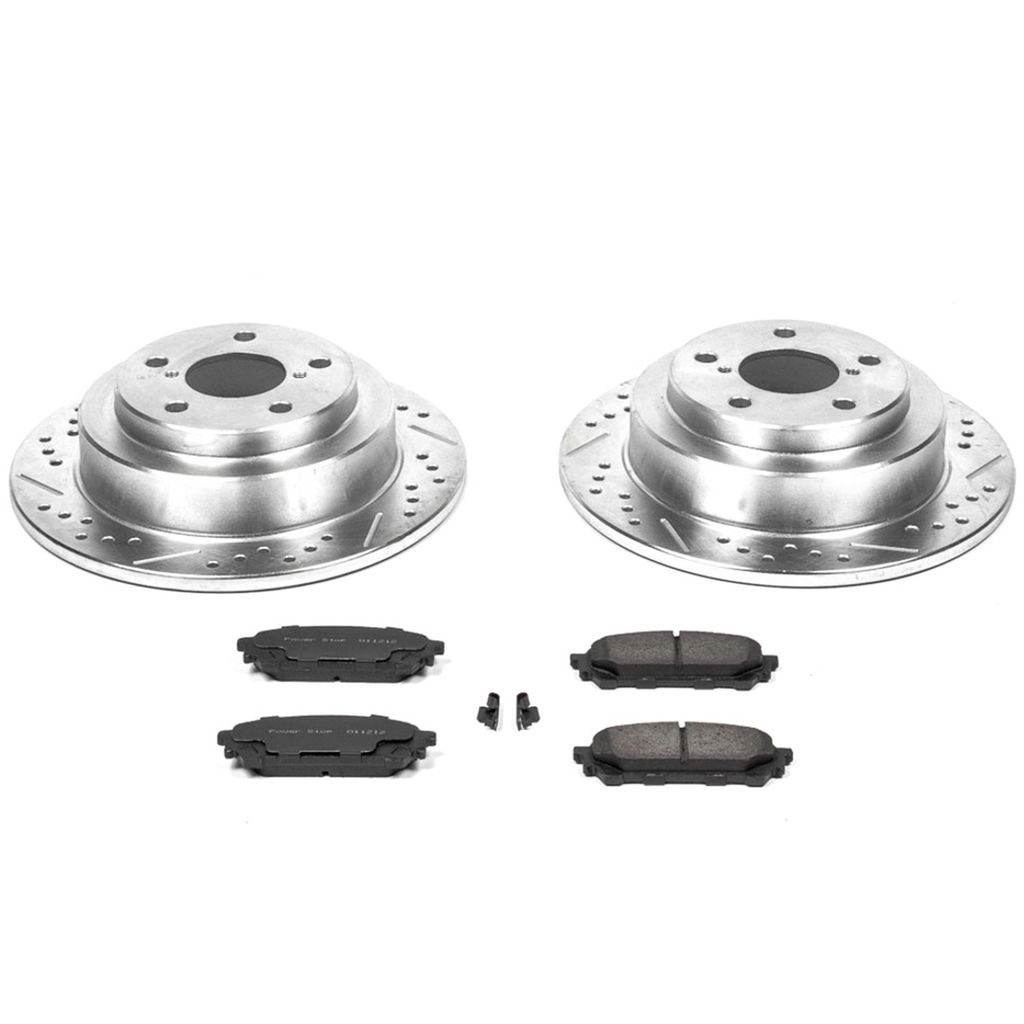Z23 Drilled and Slotted Brake Rotors and Pads Kit