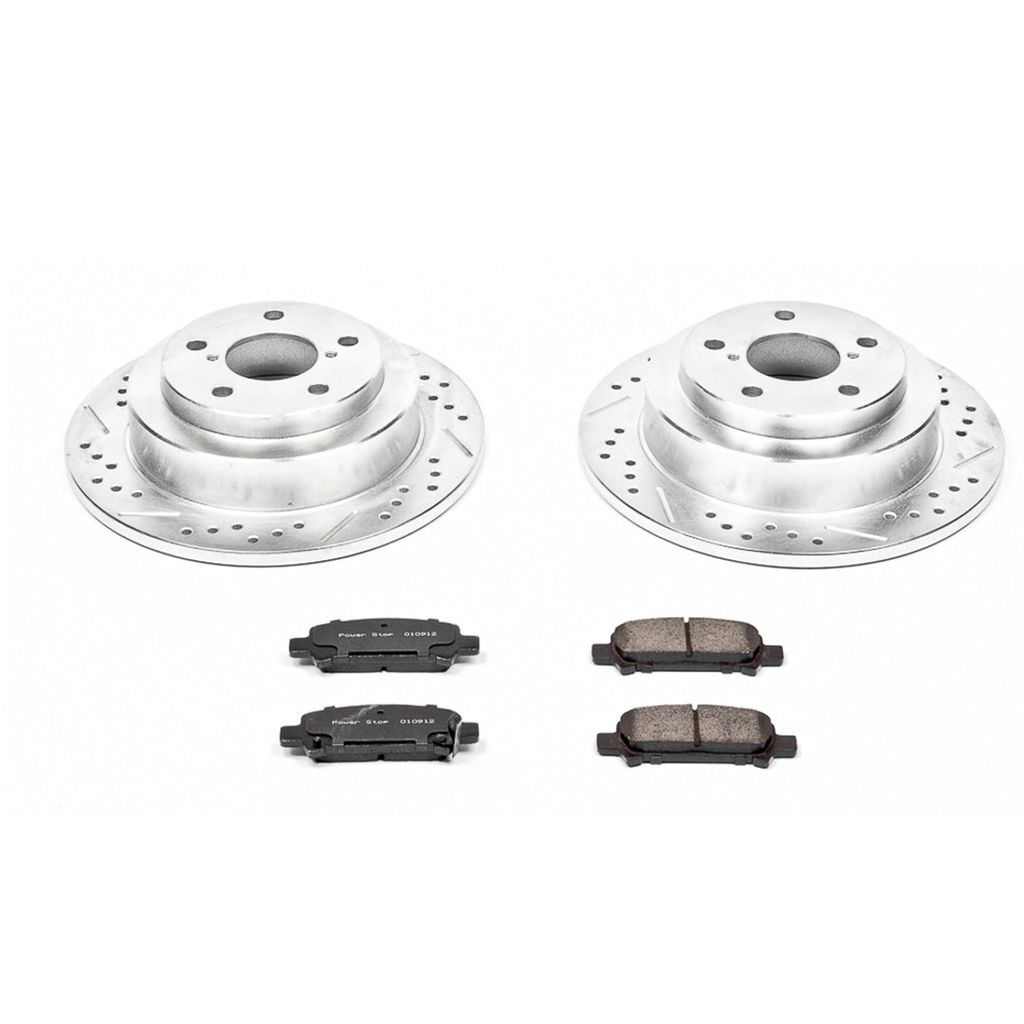 Z23 Drilled and Slotted Brake Rotors and Pads Kit