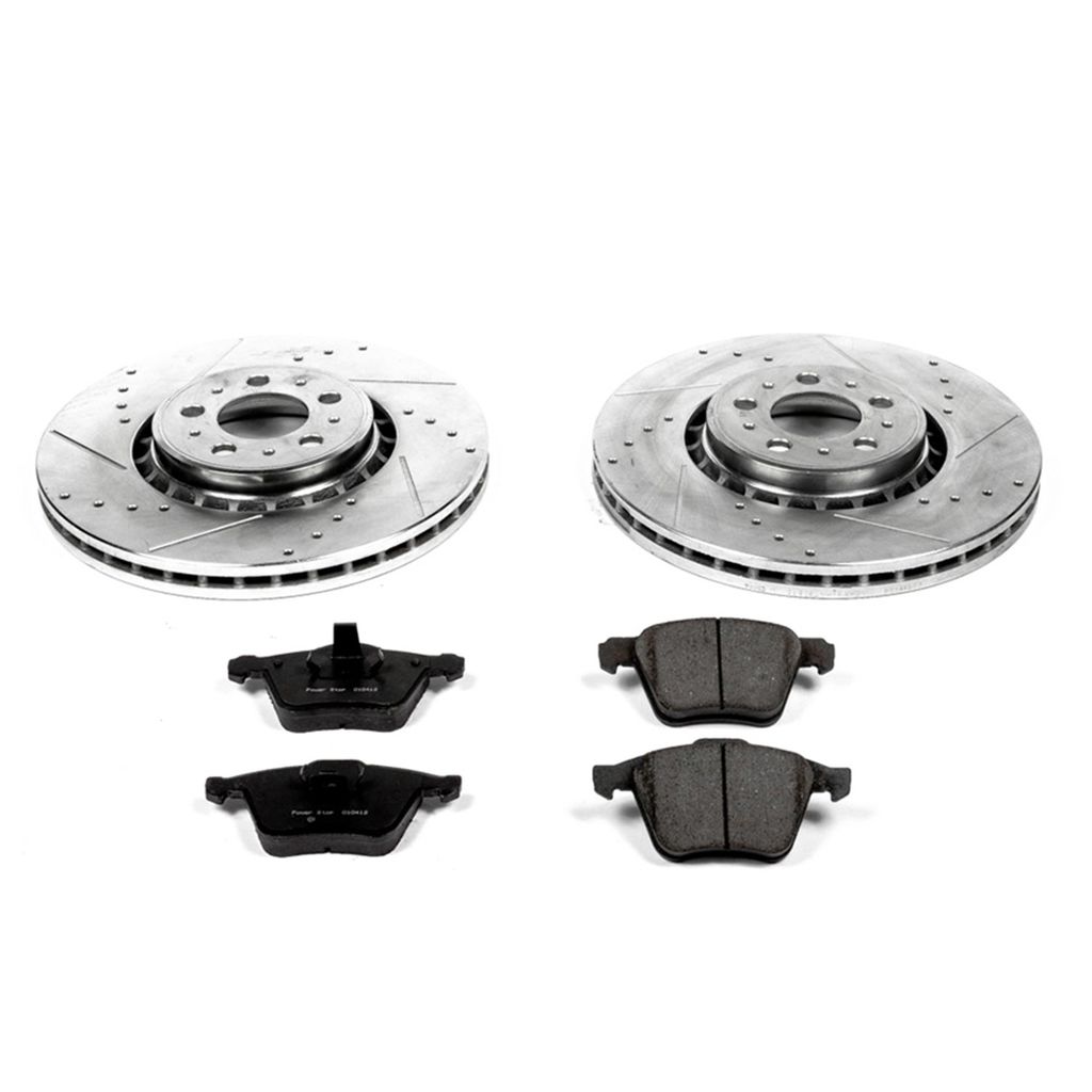 Z23 Drilled and Slotted Brake Rotors and Pads Kit