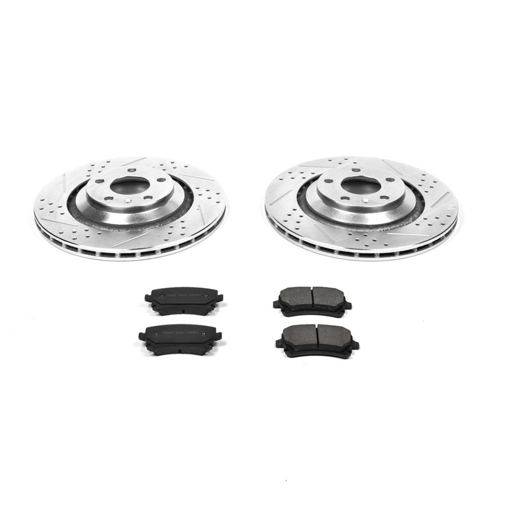 Z23 Drilled and Slotted Brake Rotors and Pads Kit
