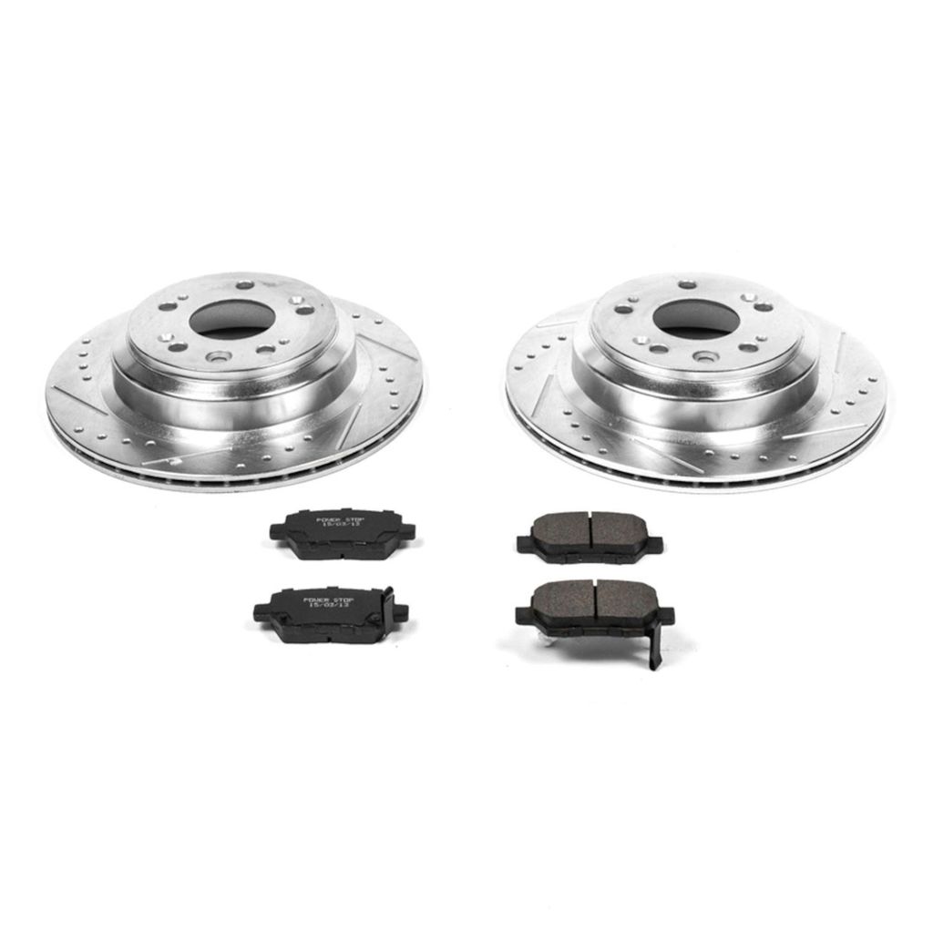 Z23 Drilled and Slotted Brake Rotors and Pads Kit