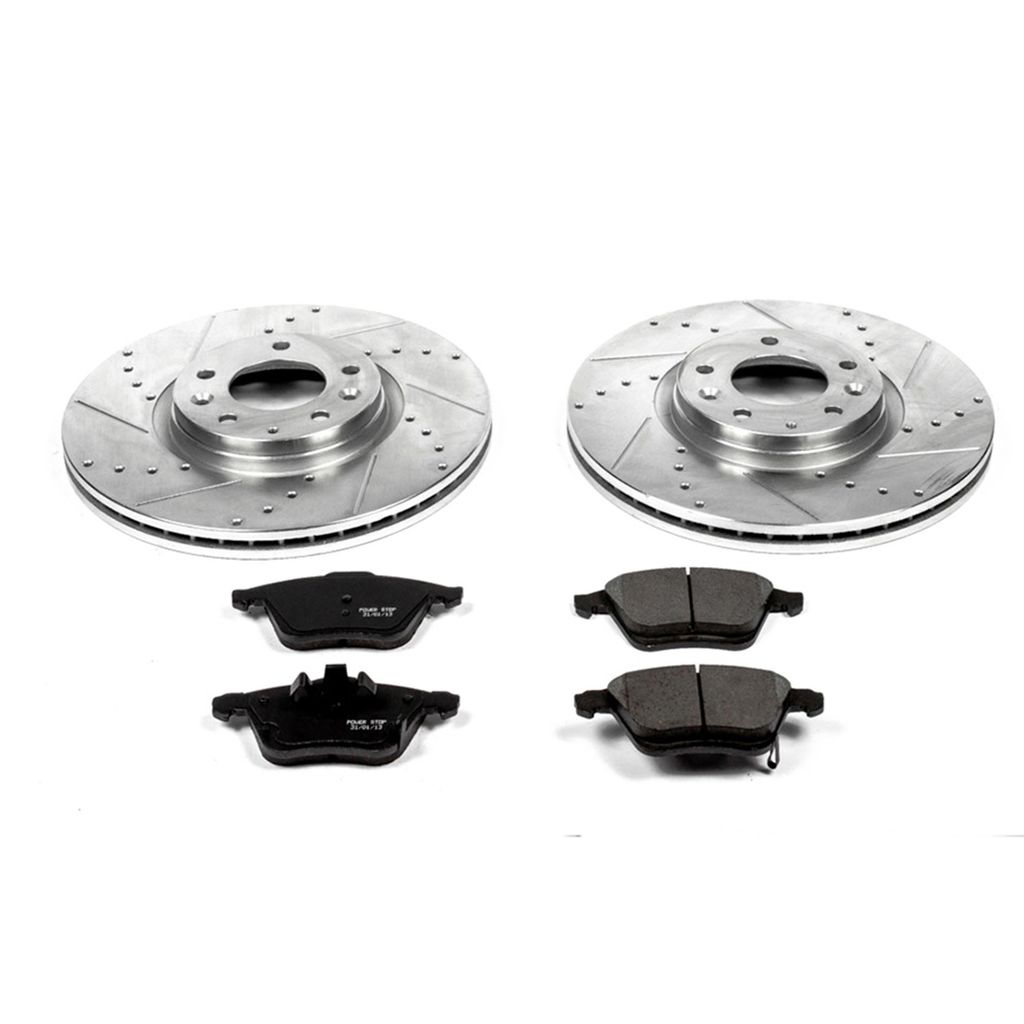 Z23 Drilled and Slotted Brake Rotors and Pads Kit