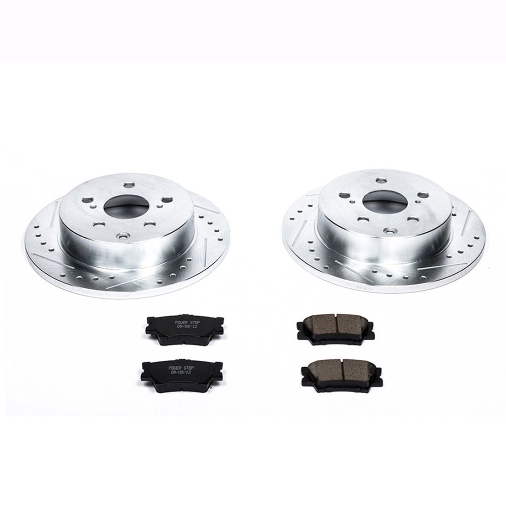 Z23 Drilled and Slotted Brake Rotors and Pads Kit