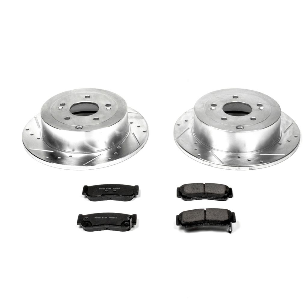 Z23 Drilled and Slotted Brake Rotors and Pads Kit
