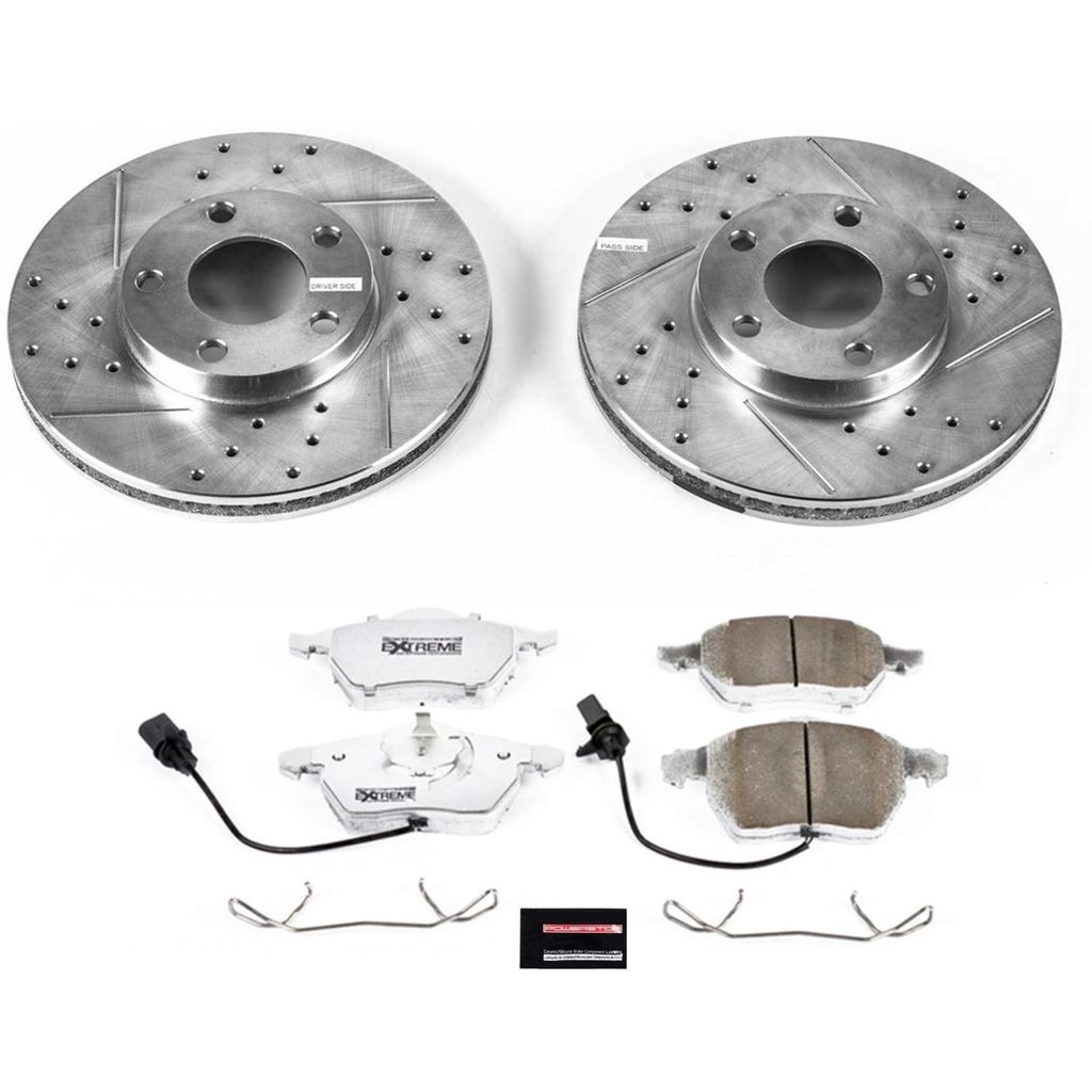 Z26 Drilled and Slotted Brake Rotors and Pads Kit