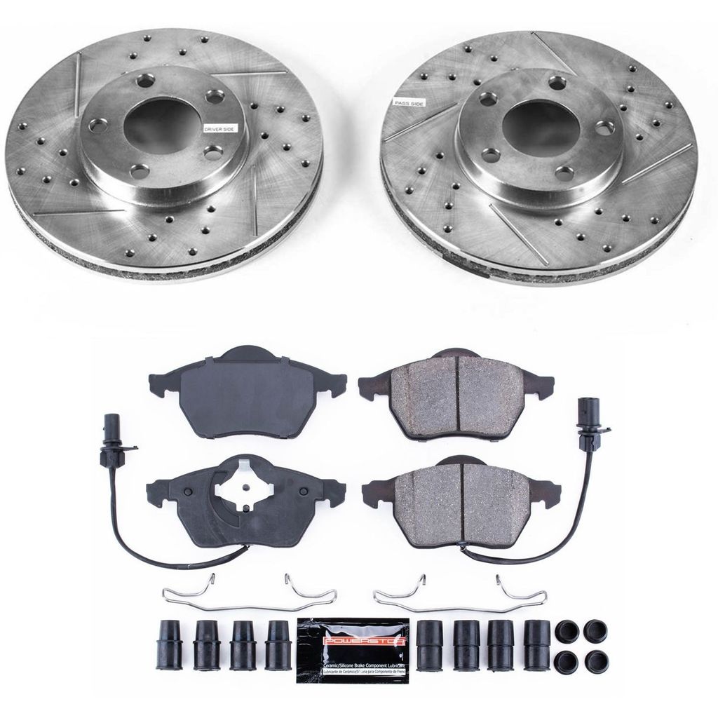 Z23 Drilled and Slotted Brake Rotors and Pads Kit