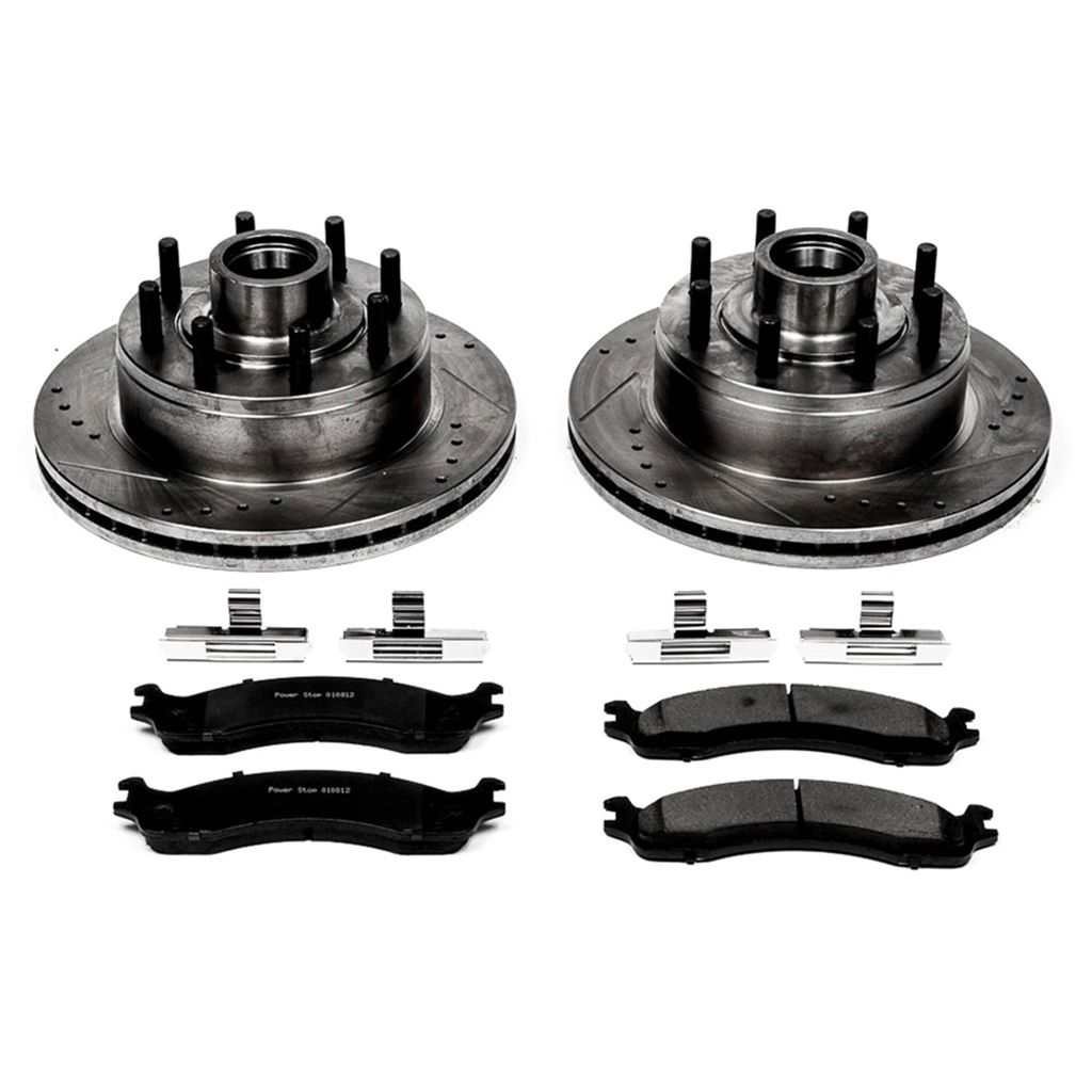 Z23 Drilled and Slotted Brake Rotors and Pads Kit