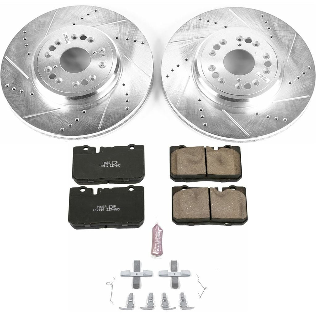 Z23 Drilled and Slotted Brake Rotors and Pads Kit