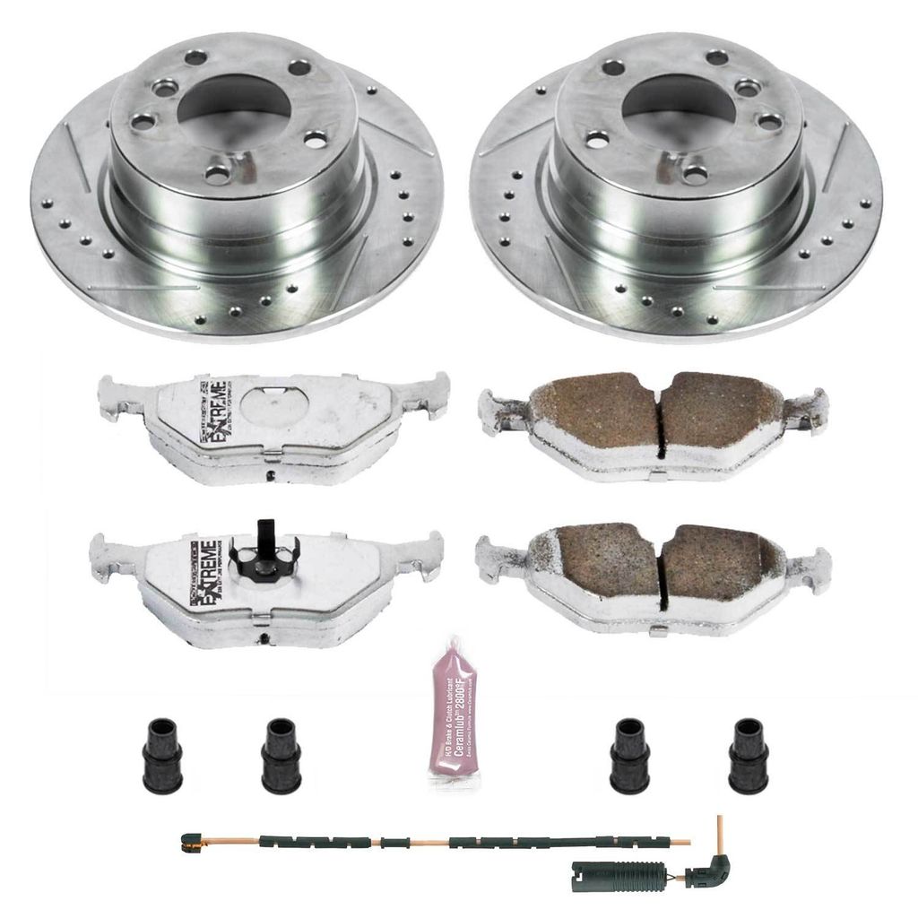PowerStop K5130-26 - Z26 Drilled and Slotted Brake Rotors and Pads Kit
