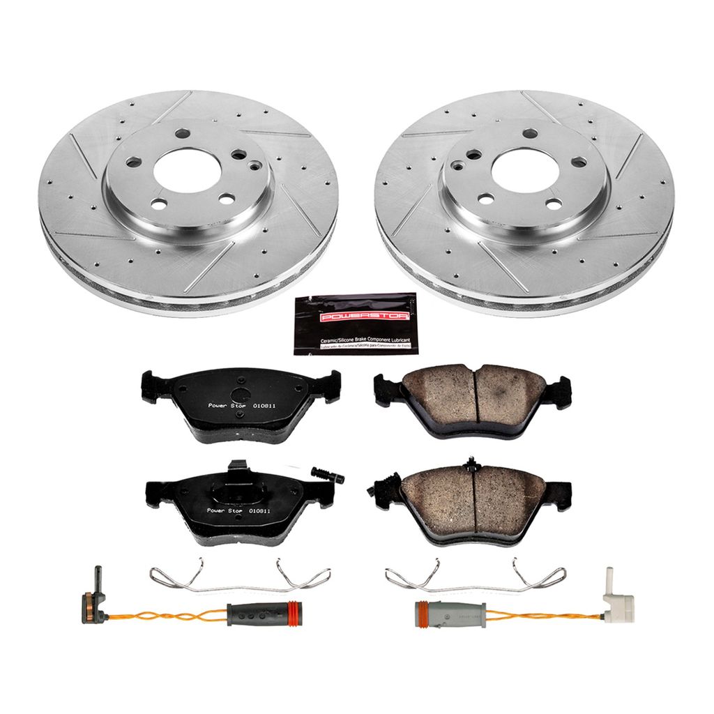 Z23 Drilled and Slotted Brake Rotors and Pads Kit