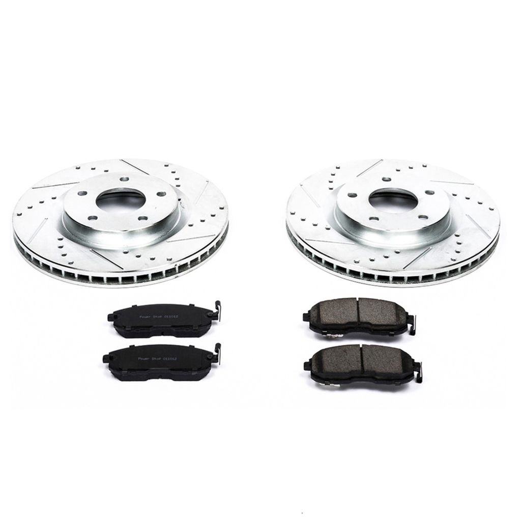 Z23 Drilled and Slotted Brake Rotors and Pads Kit