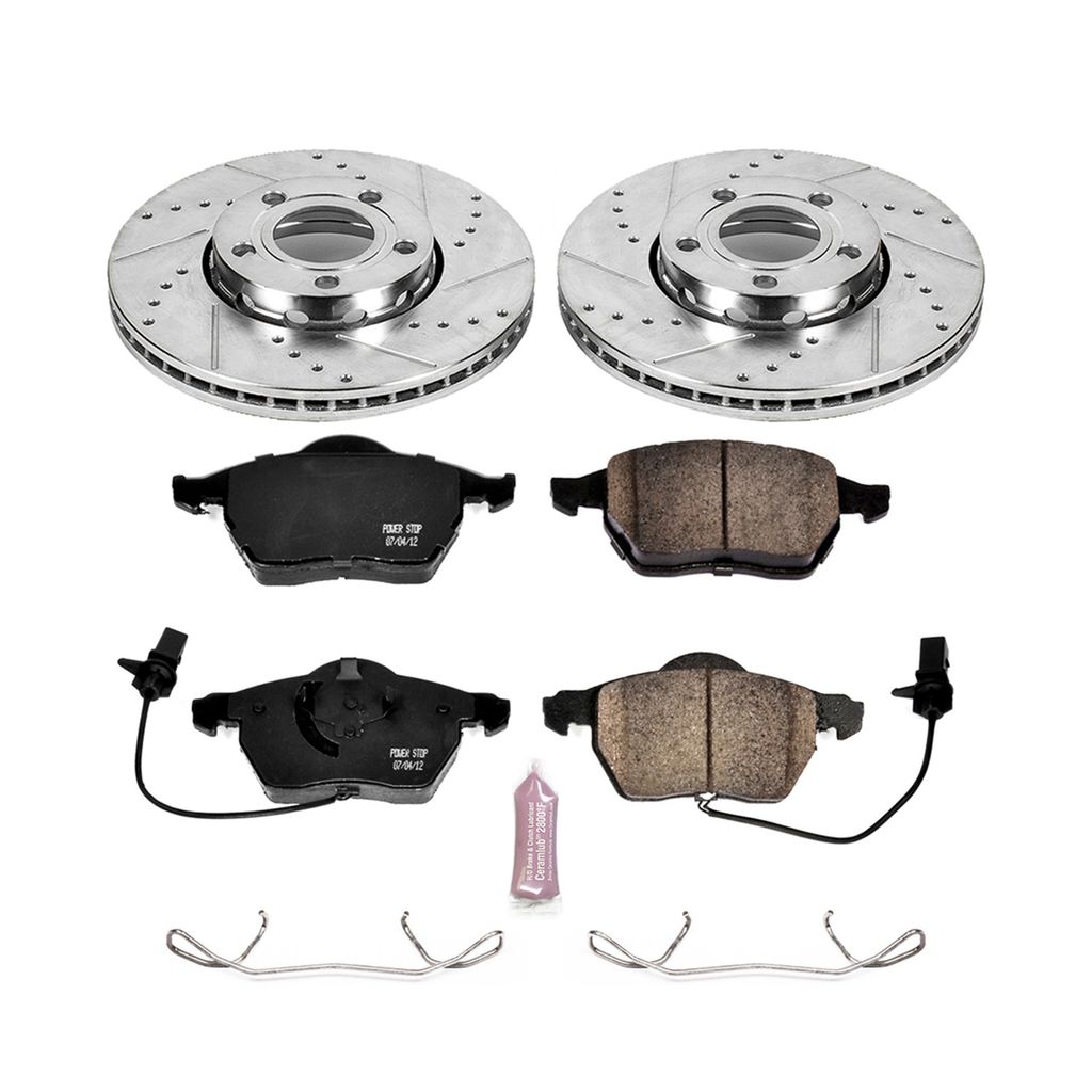 Z23 Drilled and Slotted Brake Rotors and Pads Kit