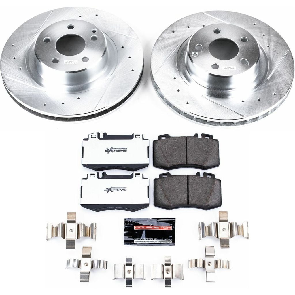 Z26 Drilled and Slotted Brake Rotors and Pads Kit