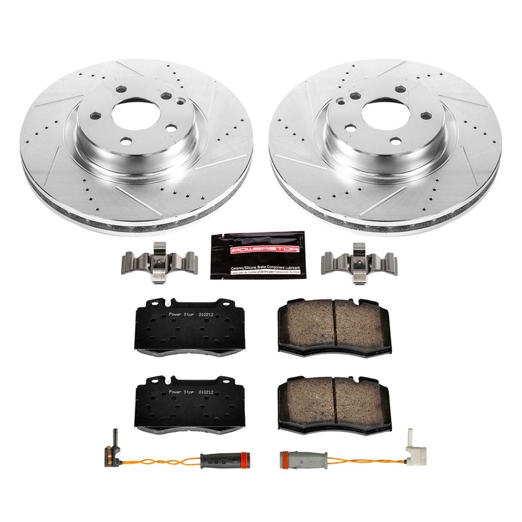 Z23 Drilled and Slotted Brake Rotors and Pads Kit