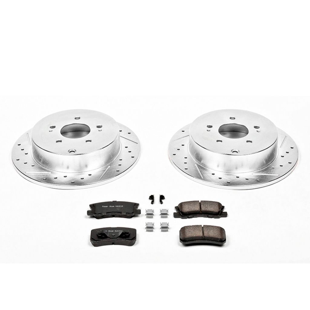 Z23 Drilled and Slotted Brake Rotors and Pads Kit