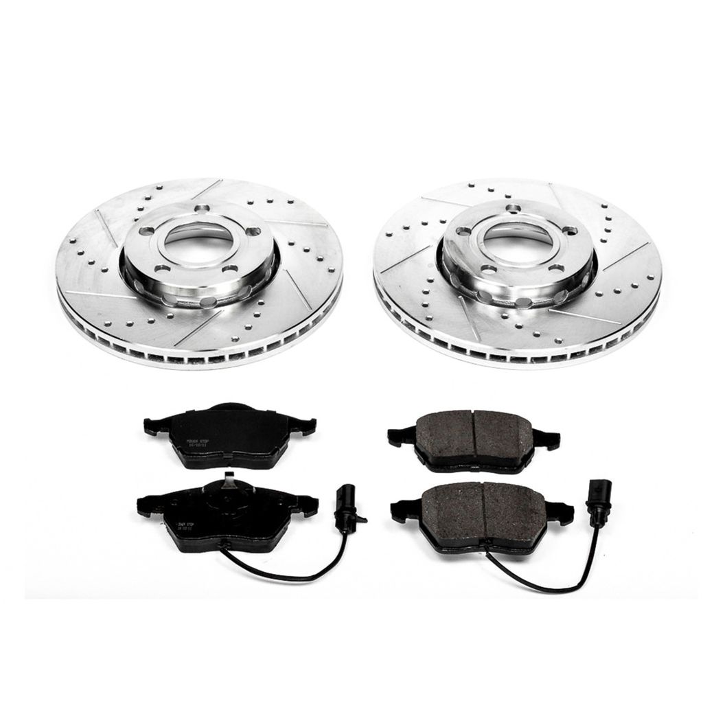 Z23 Drilled and Slotted Brake Rotors and Pads Kit