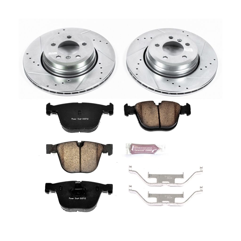 Z23 Drilled and Slotted Brake Rotors and Pads Kit