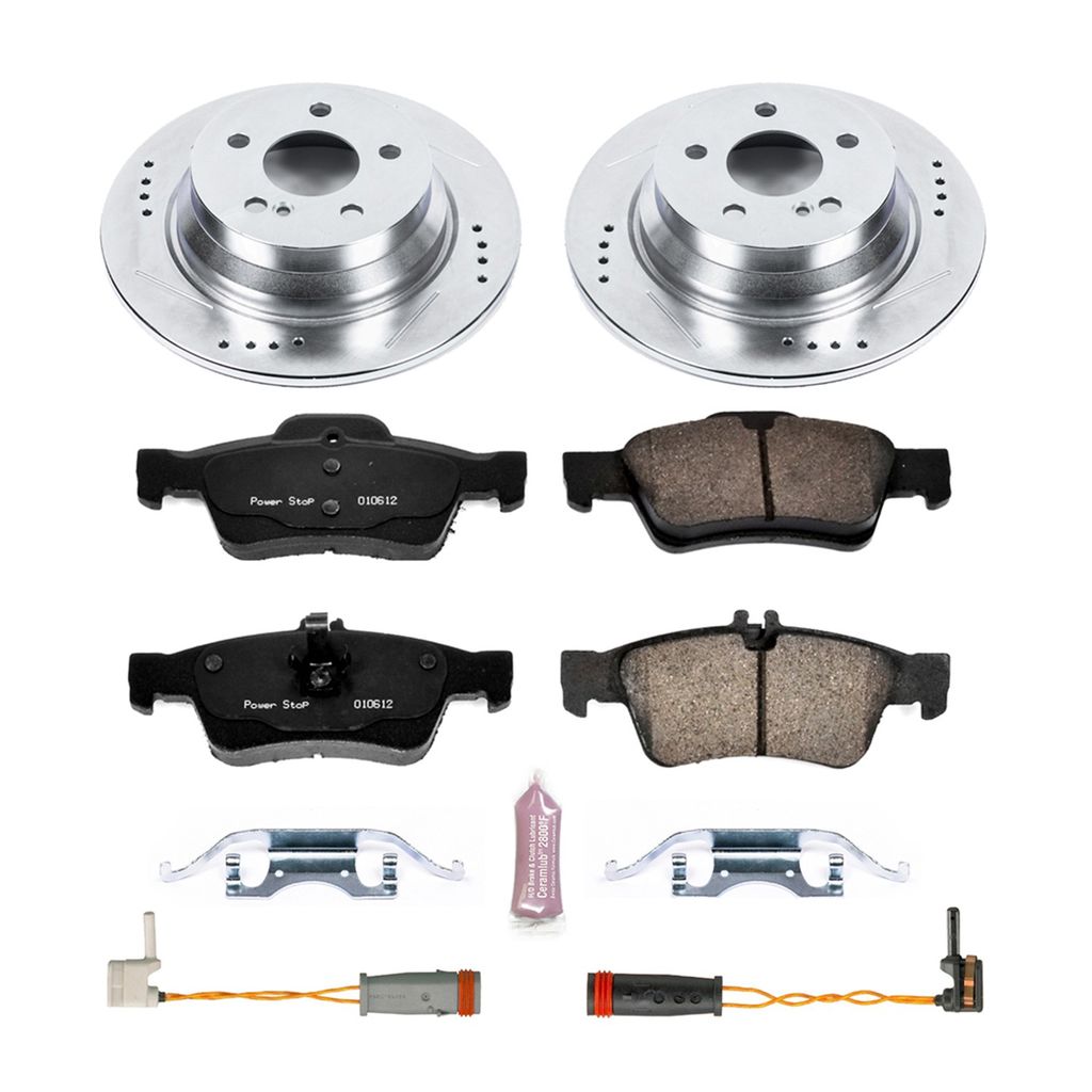 Z23 Drilled and Slotted Brake Rotors and Pads Kit
