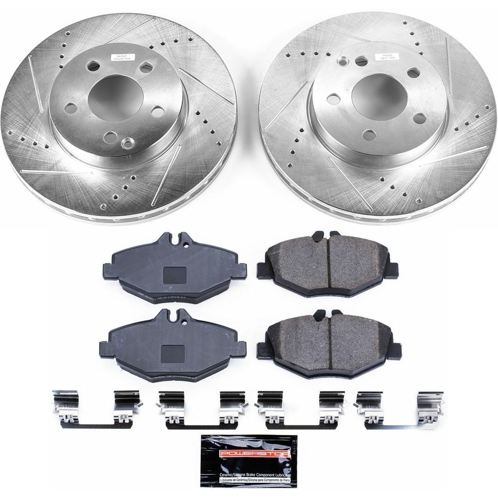 Z23 Drilled and Slotted Brake Rotors and Pads Kit