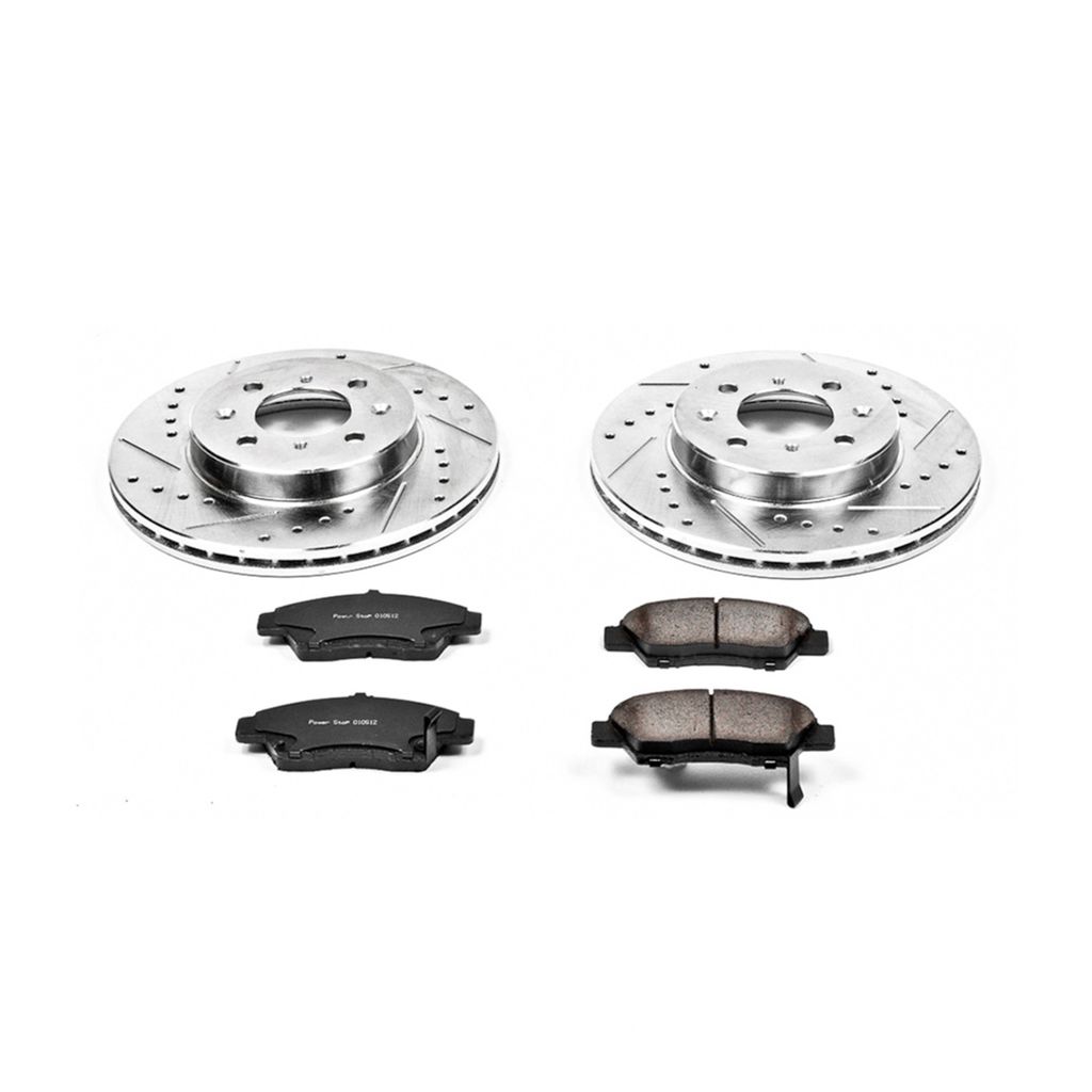 Z23 Drilled and Slotted Brake Rotors and Pads Kit