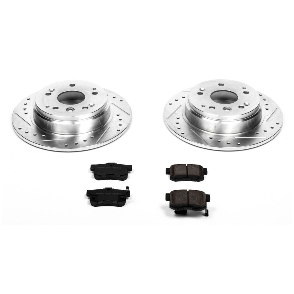 Z23 Drilled and Slotted Brake Rotors and Pads Kit