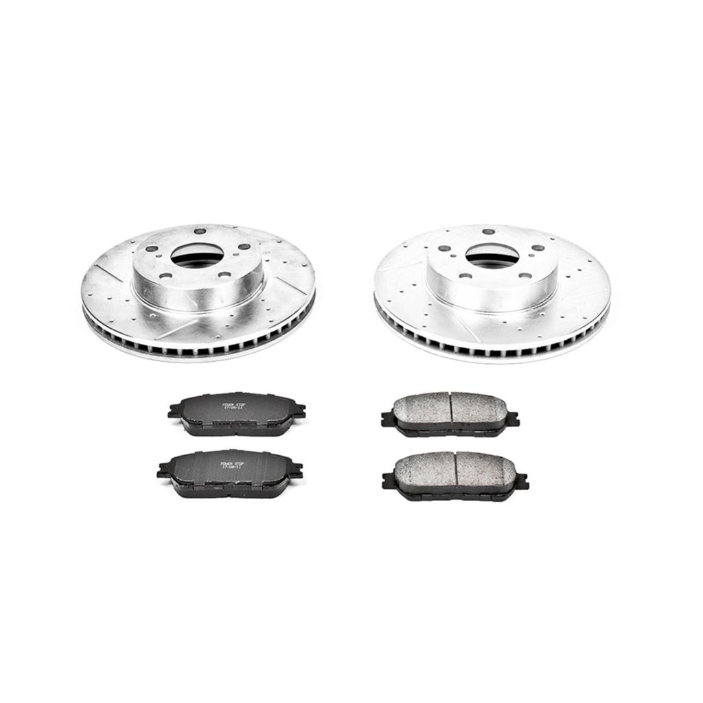 Z23 Drilled and Slotted Brake Rotors and Pads Kit
