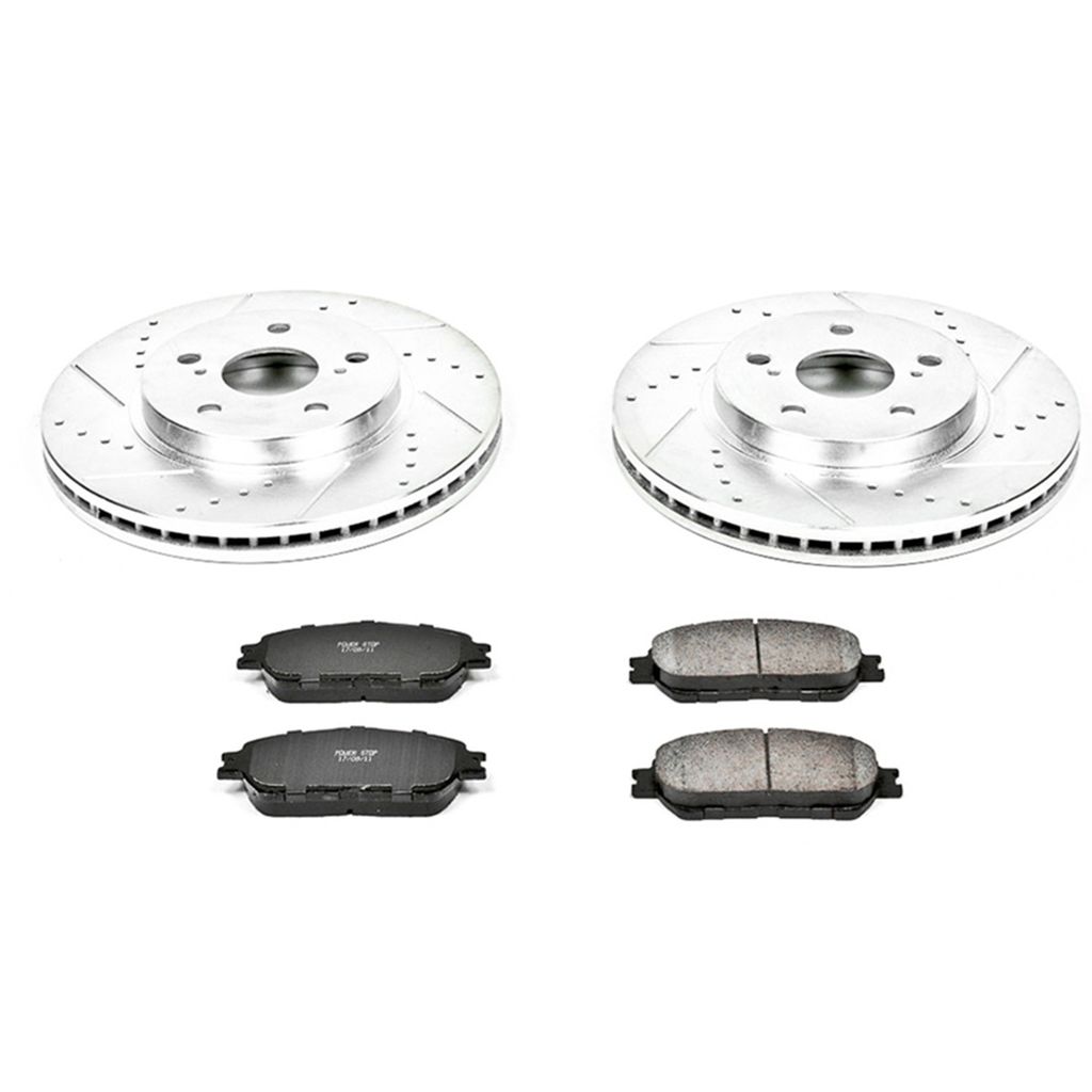 Z23 Drilled and Slotted Brake Rotors and Pads Kit