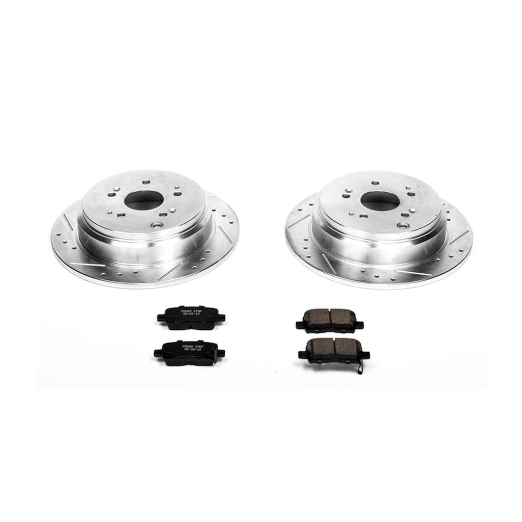 Z23 Drilled and Slotted Brake Rotors and Pads Kit