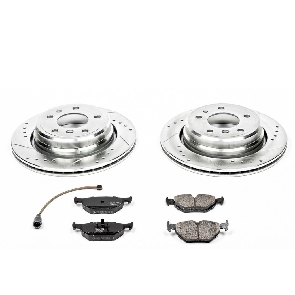 Z23 Drilled and Slotted Brake Rotors and Pads Kit