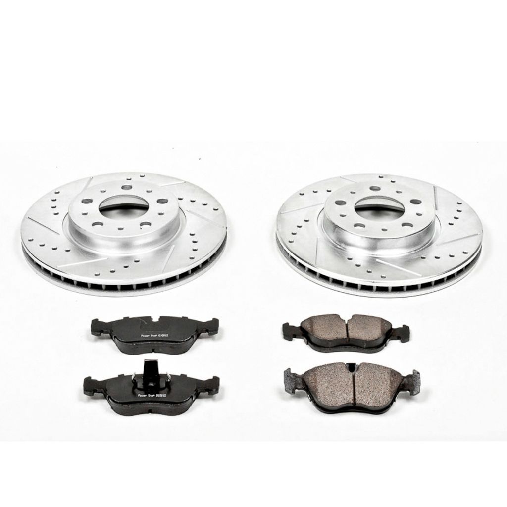 Z23 Drilled and Slotted Brake Rotors and Pads Kit