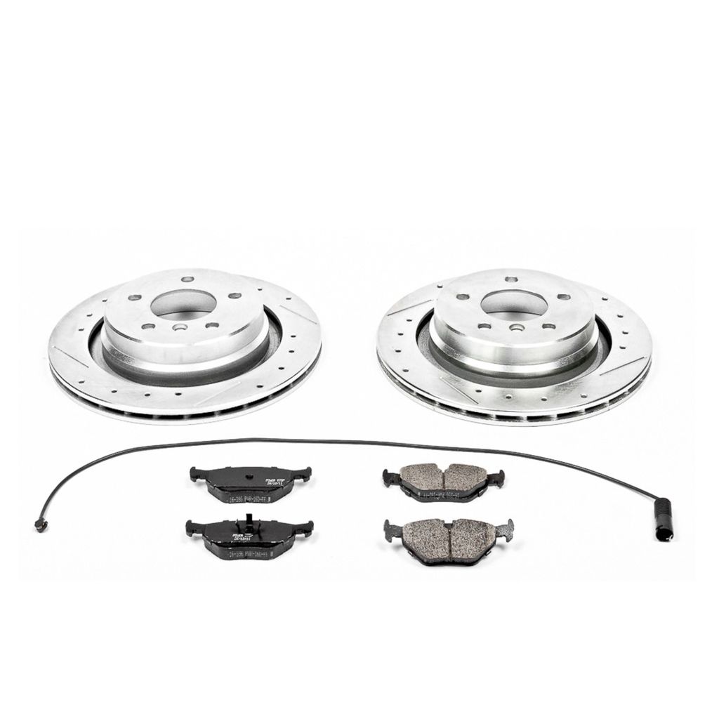 Z23 Drilled and Slotted Brake Rotors and Pads Kit