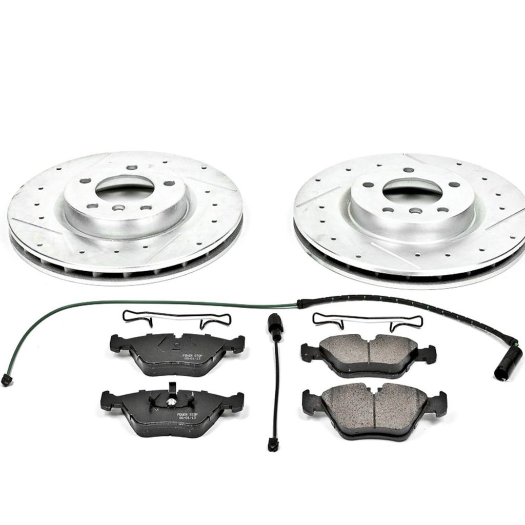 Z23 Drilled and Slotted Brake Rotors and Pads Kit