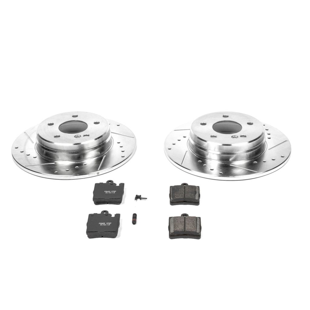 Z23 Drilled and Slotted Brake Rotors and Pads Kit